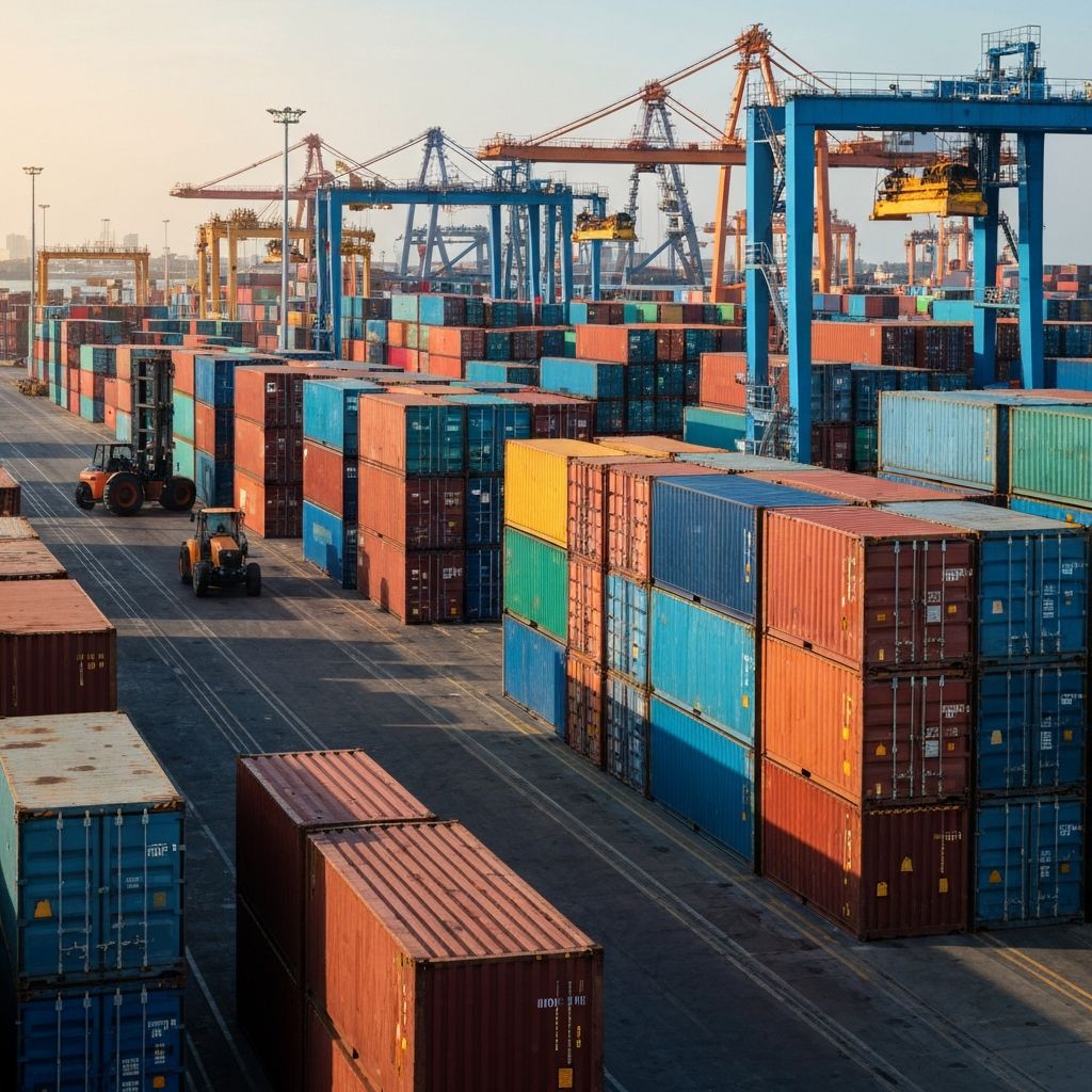 Port de conteneurs - MESTAM SARL